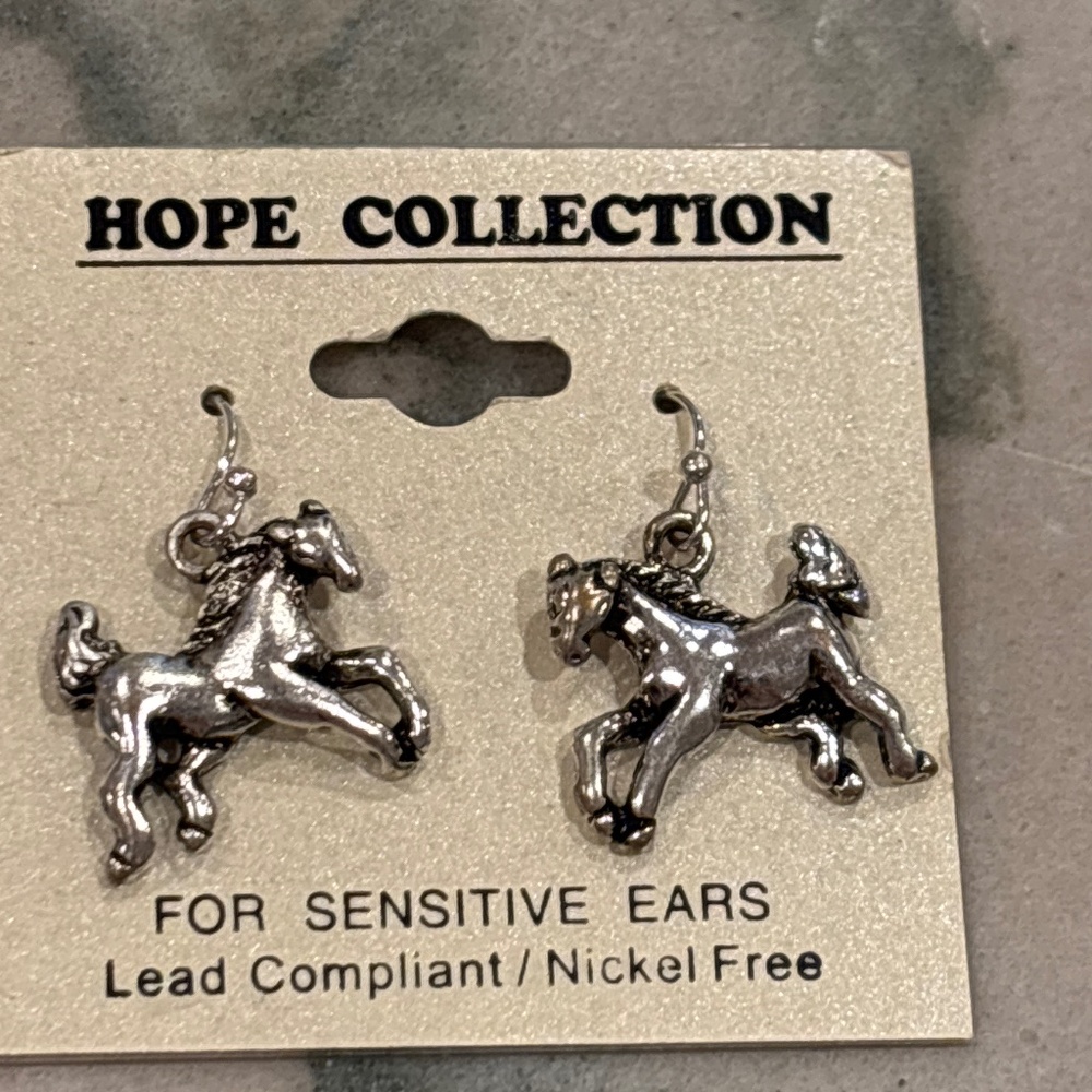 Horse Pony Earrings - kids
